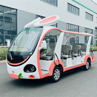 粉红兔子14座观光车